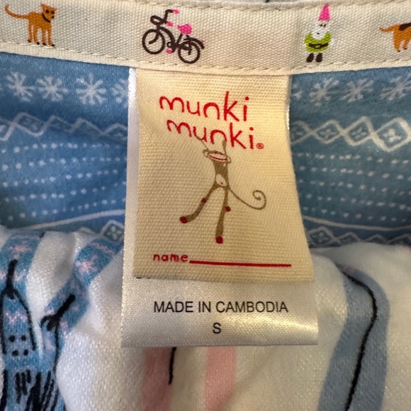 Munki Munki Vintage Ski PJ Set - Picture 2 of 3